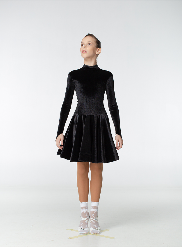 Бейсик BS67DR-13# Dance.me, Украина, Бархат, Черный
