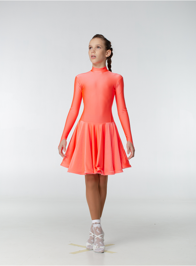 Бейсік BS67DR# для дівчинки, корал неон, біфлекс