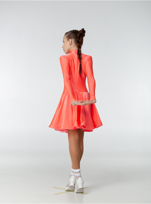 Бейсік BS67DR# для дівчинки, корал неон, біфлекс