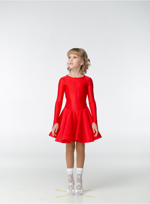 Бейсік BS420DR# для дівчинки, червоний, біфлекс