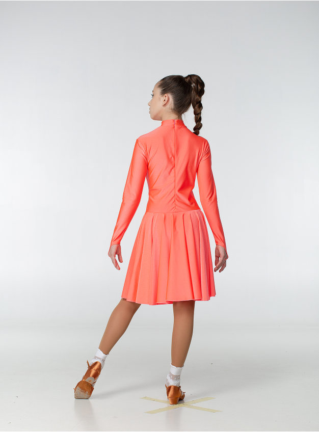 Бейсик BS67DR для девочки, коралл неон, бифлекс