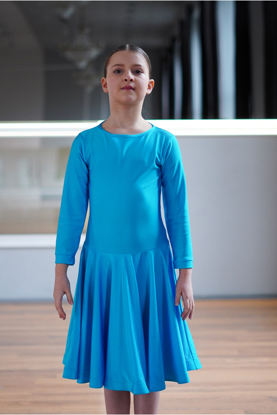 Бейсік BS509DR# для дівчинки, лазуровий, біфлекс