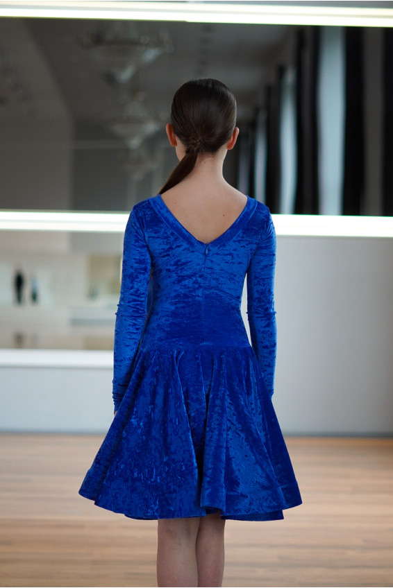 Бейсік BS534DR-13B# для дівчинки, електрик, бархат креш