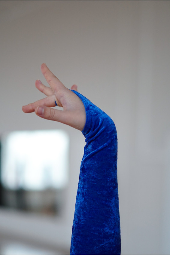 Бейсік BS534DR-13B# для дівчинки, електрик, бархат креш