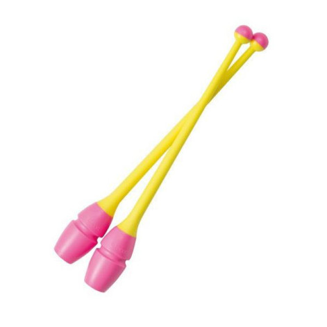 Булави Junior rubber pink x yellow