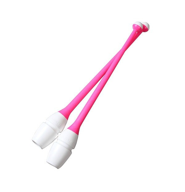 Булавы Junior Rubber  White x Pink