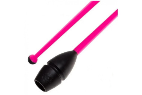 Булавы Nika bicolor black pink