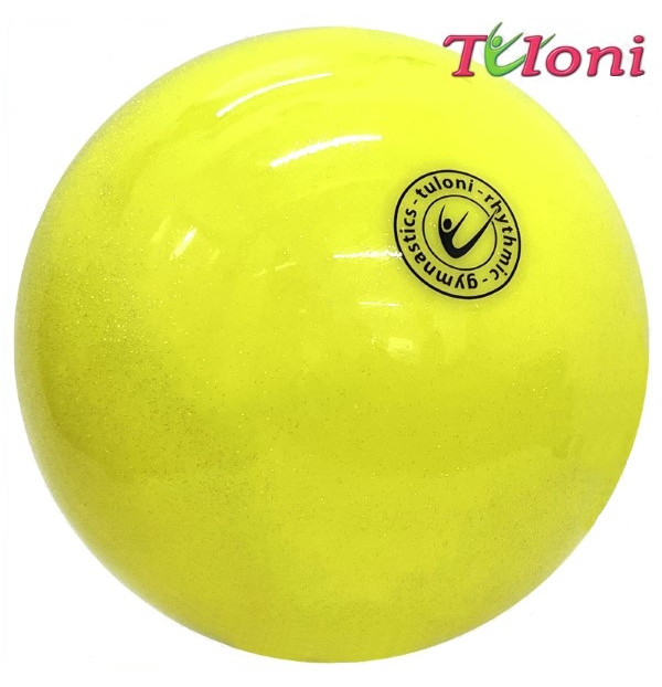 М'яч ITALIA Glitter 19 Fluo Yellow