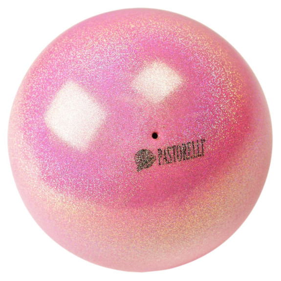 М'яч Junior Glitter Fluo Baby Pink