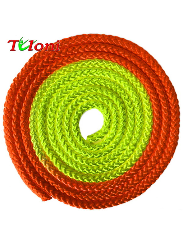 Gymnastics rope ITALIA Yellow Orange