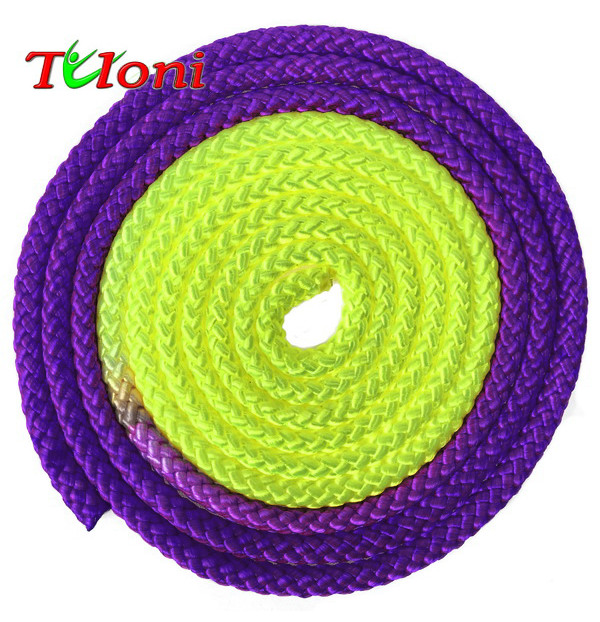 Скакалка для гимнастики ITALIA yellow viola