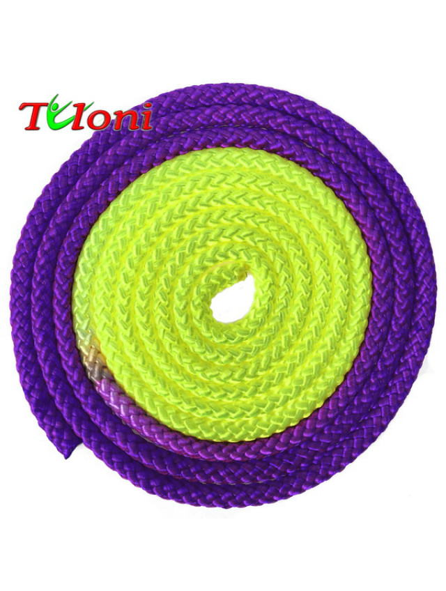 Gymnastics rope ITALIA Yellow Viola