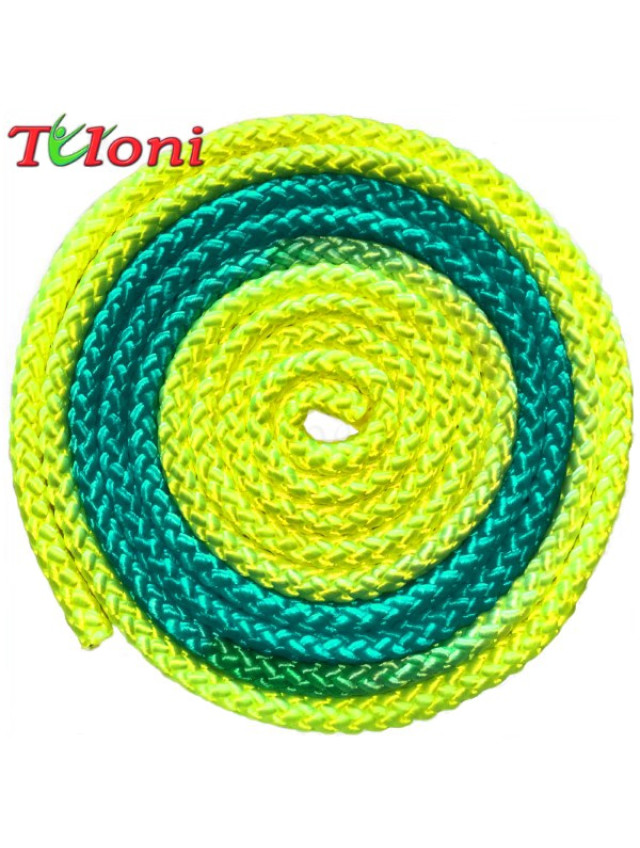 Gymnastics rope ITALIA Yellow Blue Yellow