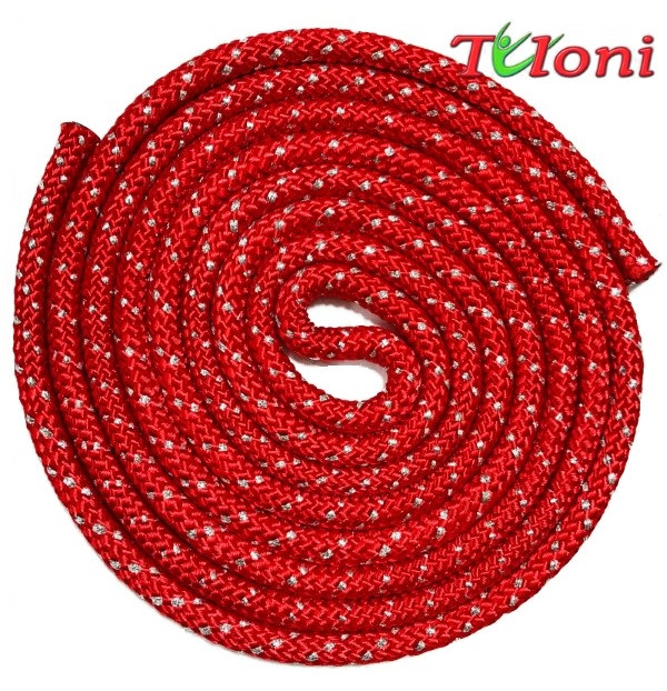 Rope Metal-Lurex Red