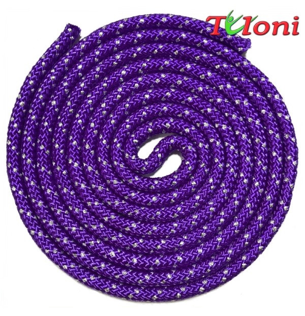 Скакалка Metal-Lurex Фіолетова 