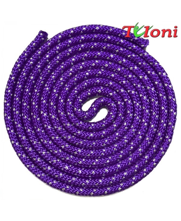 Скакалка Metal-Lurex Фиолетовая