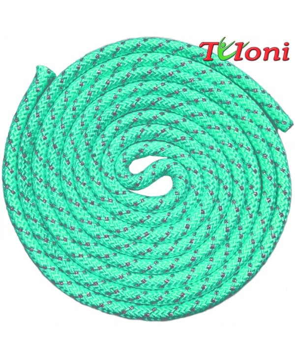 Скакалка Metal-Lurex Аквамарин