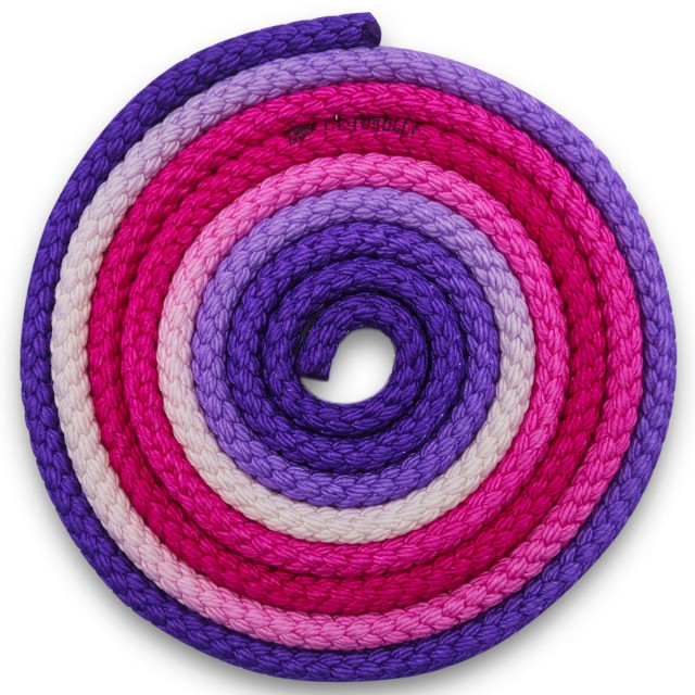 Скакалка Patrasso Multicoloured Белый электрик x Фуксия x Сиреневая