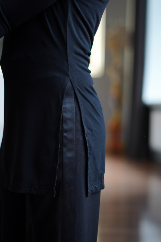 Рубашка R779 для мальчика, черный, масло