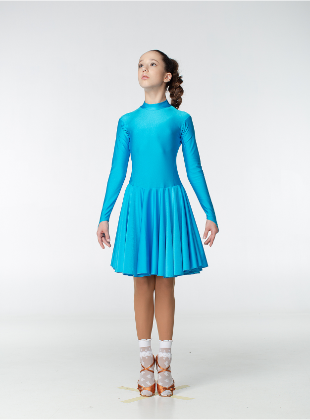 Бейсик BS67DR для девочки, лазурный, бифлекс