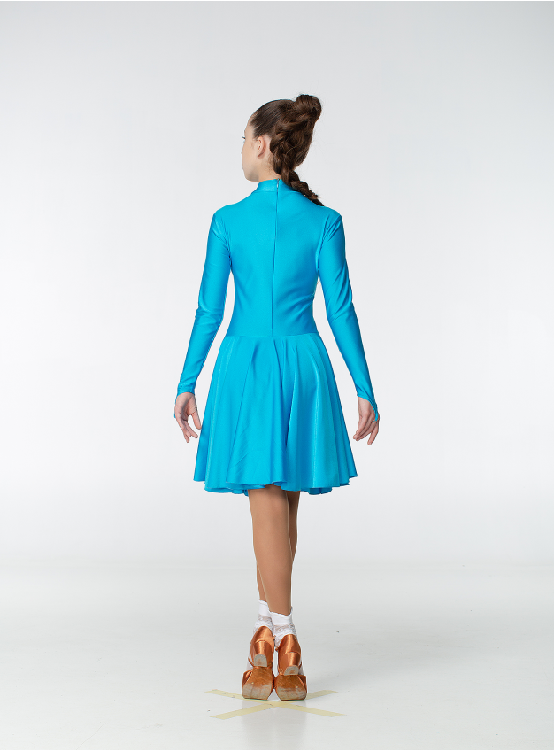 Бейсик BS67DR для девочки, лазурный, бифлекс