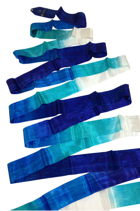 Ribbon Gradation Ocean Blue