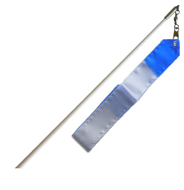 Стрічка Rayon Ribbon White Light blue