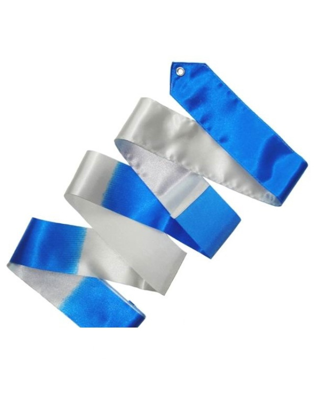 Лента Rayon Ribbon White Light blue