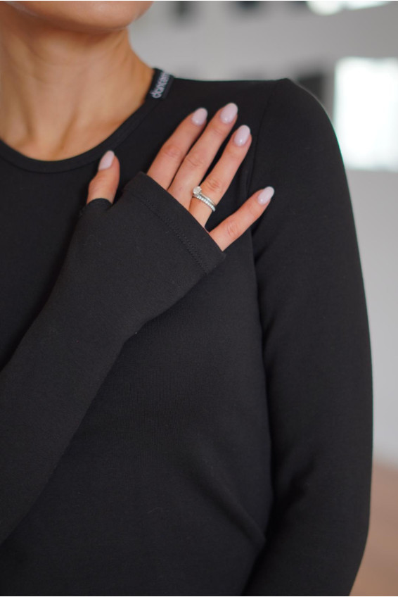 Футболка доросла F657DR-16-23 чорний, бавовна