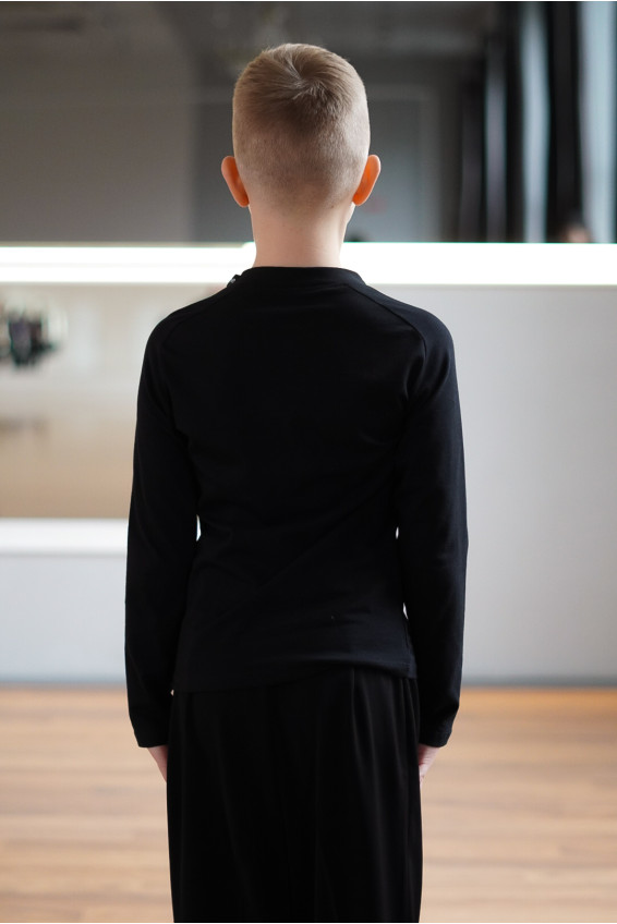 Футболка F66DR для мальчика, черный, масло