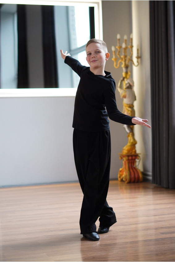 Футболка F66DR для мальчика, черный, масло