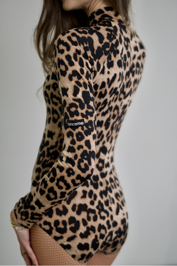 Купальник  K745DR жіноча, леопард, масло