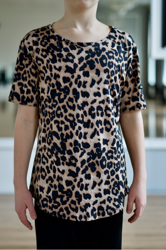 T-Shirt F765KR for a boy, Leo, crepe