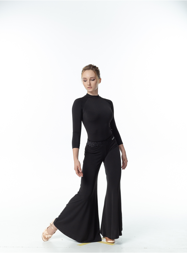 Штани BRS232 жіноча, чорний, масло