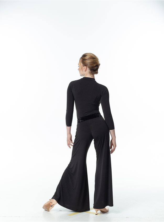 Штани BRS232 жіноча, чорний, масло