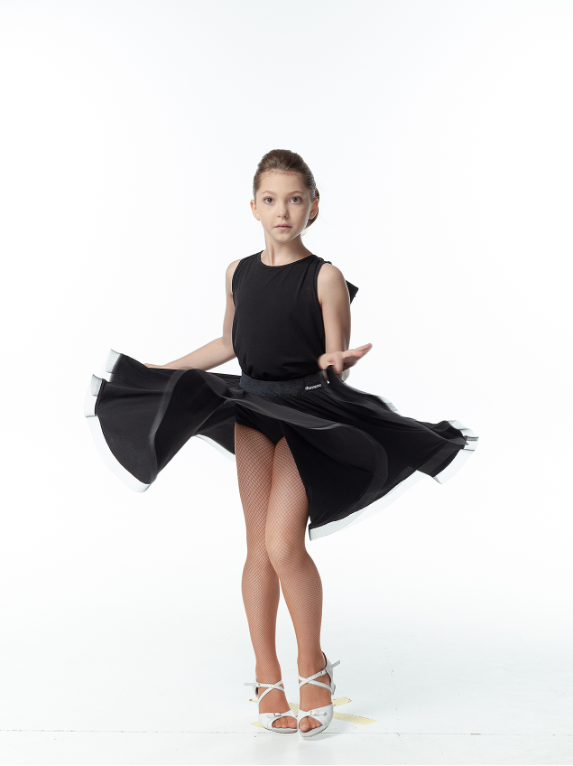 Dance Me Спідниця для дівчинки UL274-14, масло, чорний