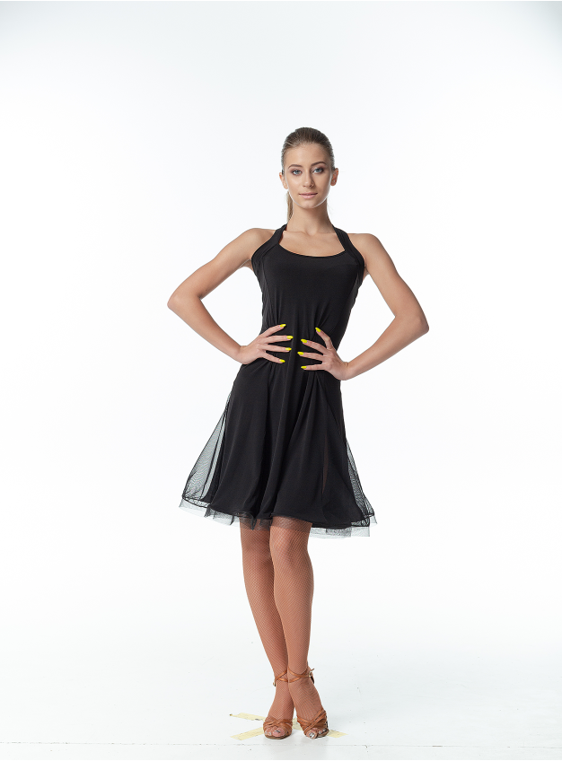 Сукня Трансформер PL279# жіноча, чорний, масло