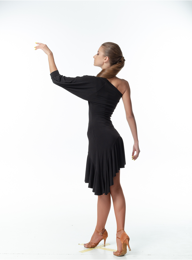 Сукня PL13 жіноча, чорний, масло