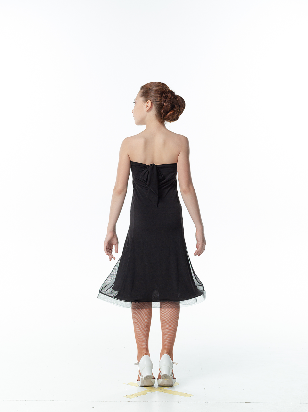 Сукня Трансформер PL279# для дівчинки, чорний, масло