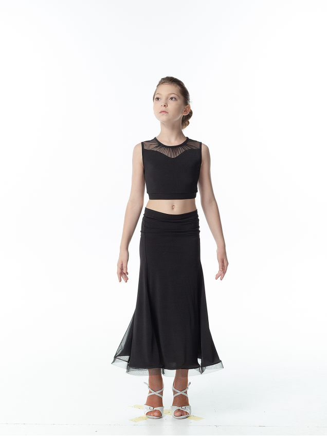 Сукня Трансформер PL279# для дівчинки, чорний, масло