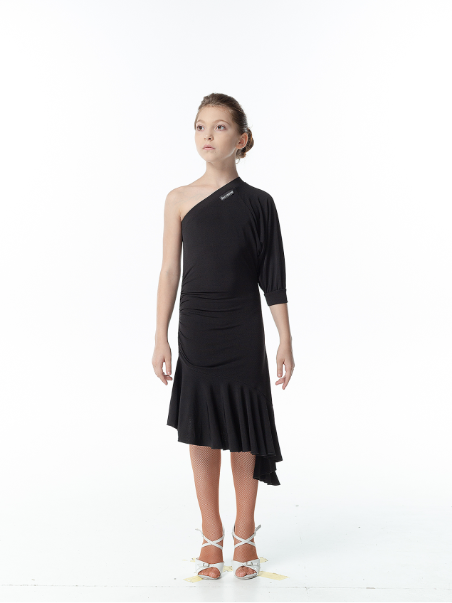 Сукня PL13 для дівчинки, чорний, масло