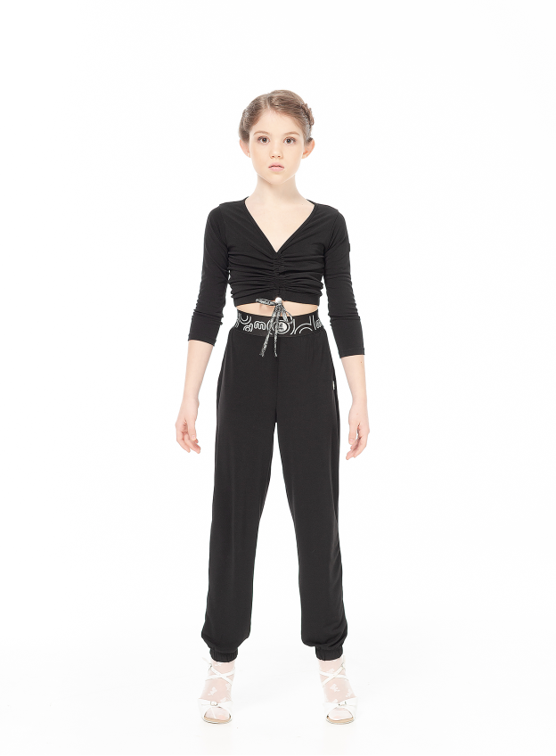 Top TP777 for girl, black, oil
