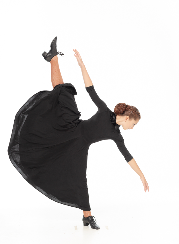 Сукня PS732# для дівчинки, чорний, масло, бархат