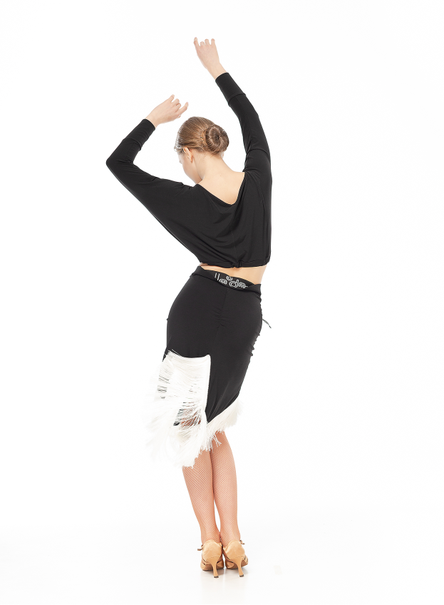 Dance Me Топ TP764 женский, масло, черный