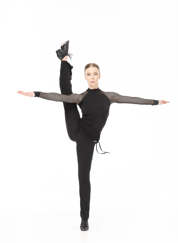 Штани BRL399 жіноча, чорний, бавовна