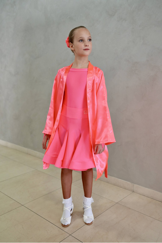 Гардероб GR1001# для дівчинки, корал, біфлекс, атлас