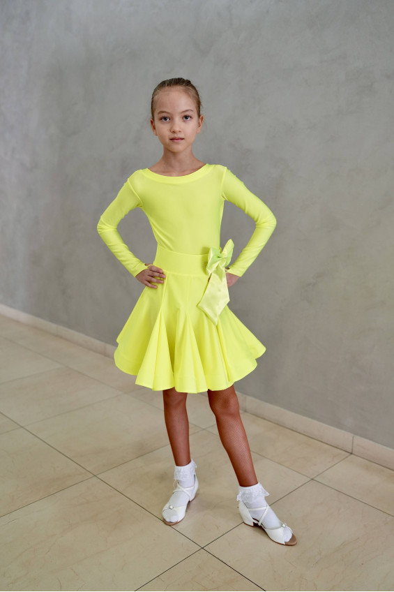 Гардероб GR1002# для дівчинки, лимоний, біфлекс, атлас
