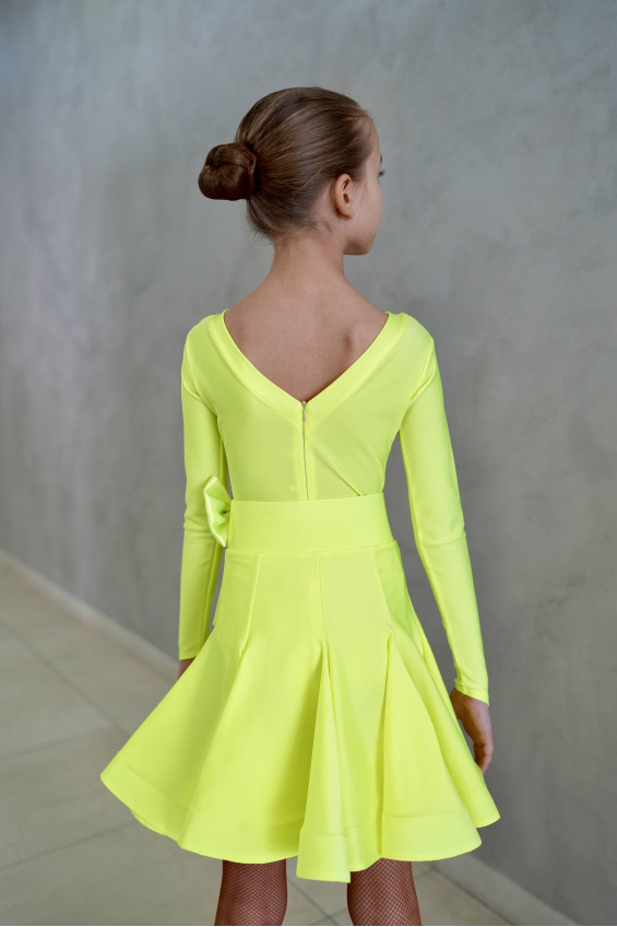 Гардероб GR1002# для дівчинки, лимоний, біфлекс, атлас