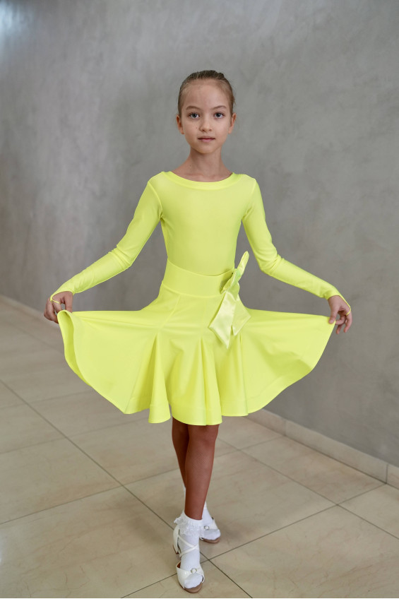 Гардероб GR1002# для дівчинки, лимоний, біфлекс, атлас