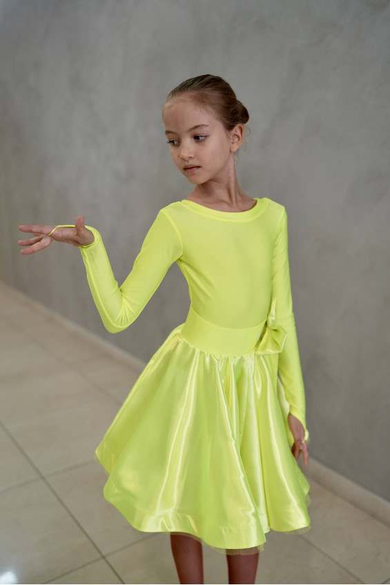 Гардероб GR1002# для дівчинки, лимоний, біфлекс, атлас